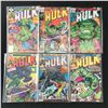 Image 1 : LOT OF 6 Incredible Hulk COMICS #225-230 - MARVEL COMICS