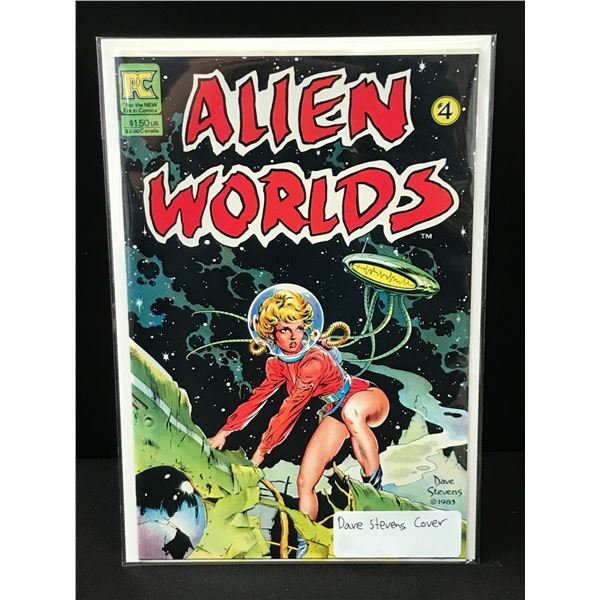 ALIEN WORLDS #4 - MARVEL COMICS