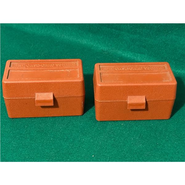17 Rem Reloaded Ammunition in Two Plastic 50 Round Cases