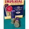 Image 5 : 12 Gauge Imperial Vintage Shotgun Shells Size 6 in Collector's Box
