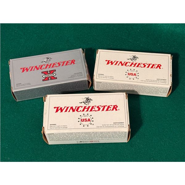 38 Special Winchester Brass Casing Lot in mixed boxes