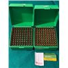 Image 2 : 17 Rem Mixed Reloaded Rifle Ammo Lot in Cases