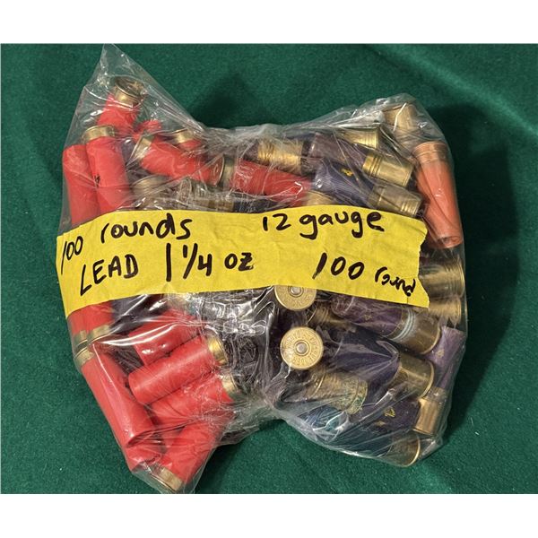12 Ga Lead 1.25 oz Shot Bundle