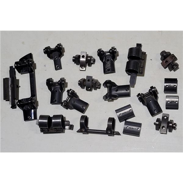 Assorted Bausch & Lomb Scope Bases & Rings