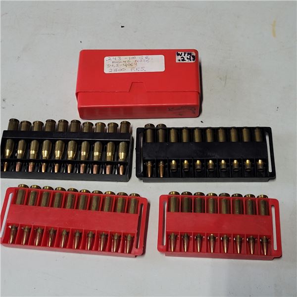 .243 Win RELOADED Ammo