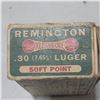 Image 2 : .30 Luger Factory Remington Kleanbore Collectible Box