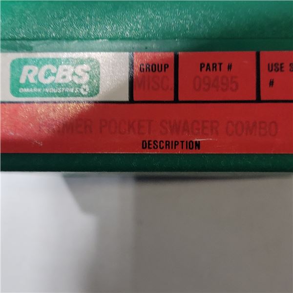 RCBS Primer Pocket Swager Combo