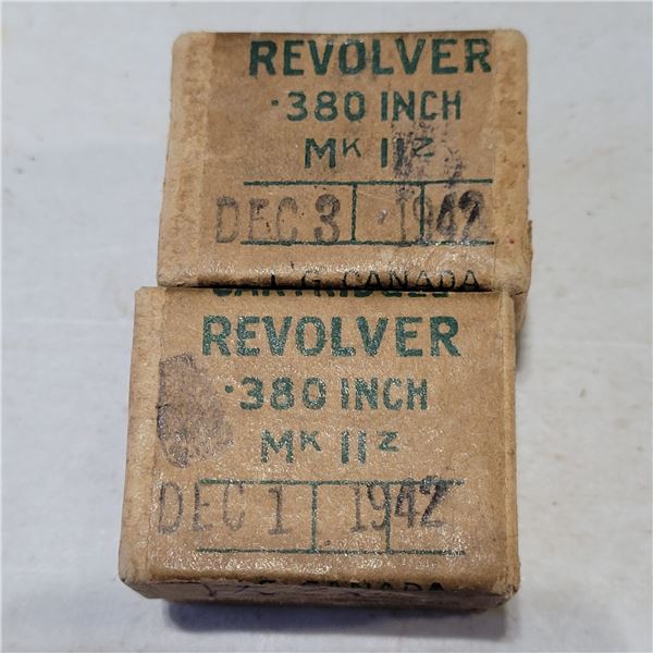 .380 Mk II Canadian Military 1942 Ammo