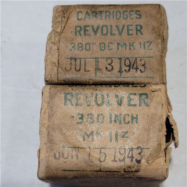 .380 Mk II Canadian Military 1943 Ammo