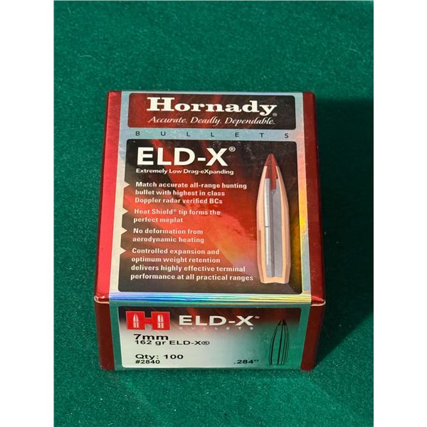 7mm Hornady ELD-X Bullets