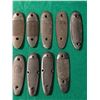 Image 3 : Assorted Vintage Buttplates – Remington, Ithaca-SKB, Browning & Unmarked (Lot of 11
