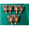 Image 1 : Vintage Soviet Military-Style Ammunition Pouches – Brown Leather & Web