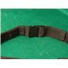 Image 3 : Black Nylon Tactical Belt - Adjustable Size