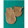 Image 4 : Leather Pouches with Brass Screw-Top Oiler Bottles
