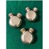 Image 2 : Brass Screw-Top Oiler Bottles Lot of 3