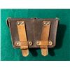 Image 2 : Brass Screw-Top Oil Bottles in Double Leather Pouch