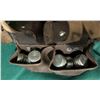 Image 4 : Brass Screw-Top Oil Bottles in Double Leather Pouch