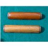Image 4 : Vintage Military-Style Canvas Slings & Wooden Rifle Handguard Lot