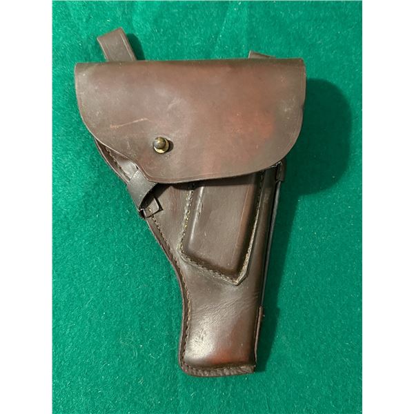 Leather Holster with Cleaning Rod