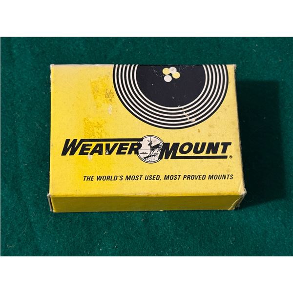 Weaver Gun Scope Pivot Mount Rings. 7/8"