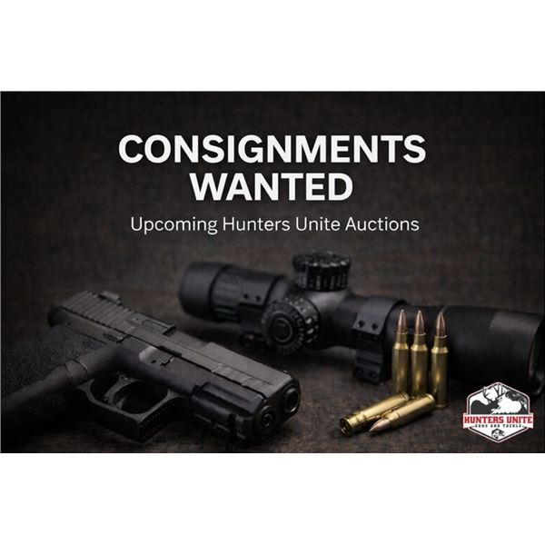 CONSIGNMENTS WANTED