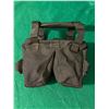 Image 3 : Black Nylon Two-Box Shell Pouch