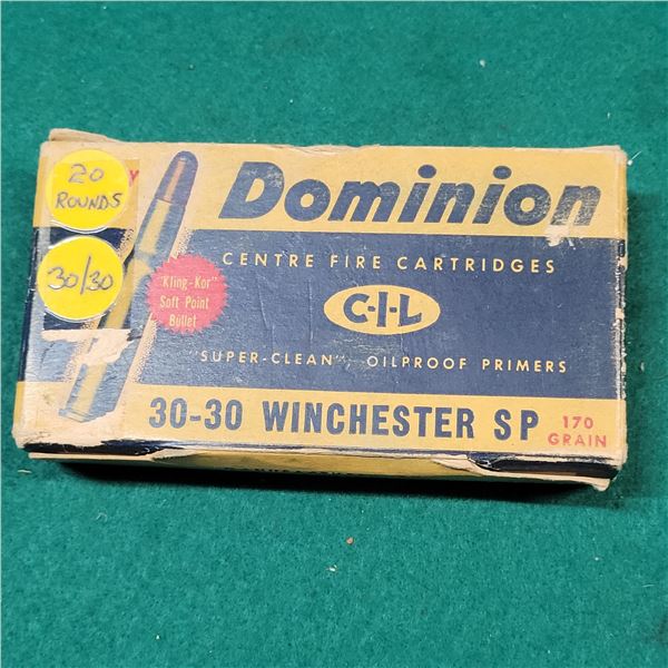 30-30 Winchester Mixed Brand Ammo