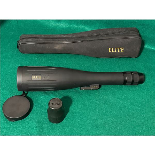Bushnell Elite 20-60x70mm Spotting Scope with Case