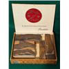 Image 6 : Vintage Letterpress Shotguns and Rifles Printing Blocks in Collector's House of Lords Cigar Box