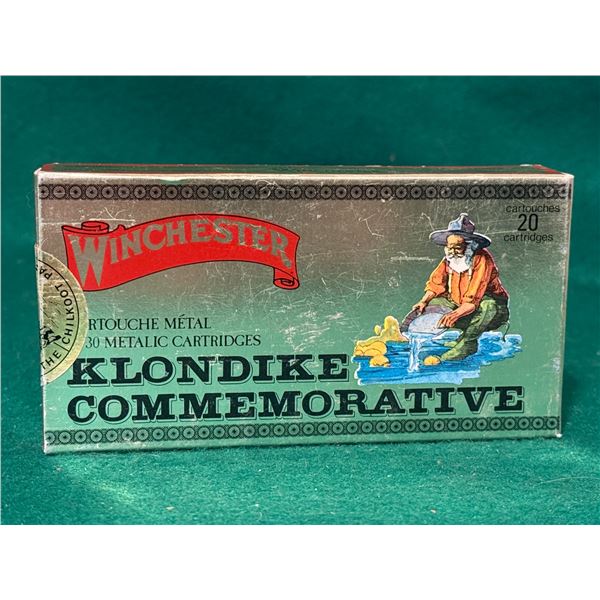 Winchester Klondike 1975 Commemorative .30-30 Winchester Ammo - Sealed Collector's Box