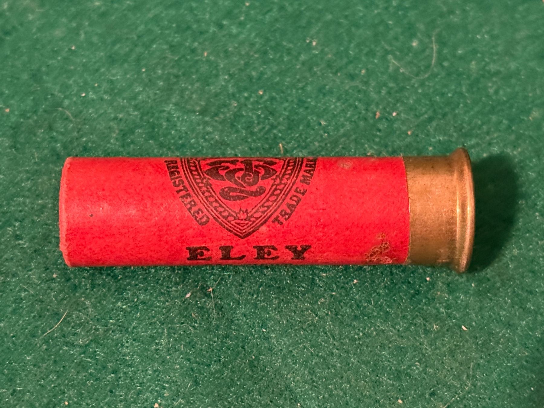 Eley Shot Shell Vintage Eley Brothers Red Paper Shotgun Shell