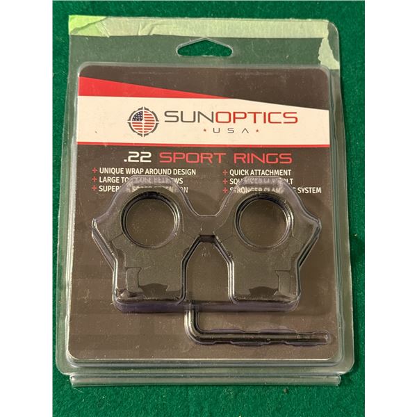 SunOptics USA .22 Sport Rings
