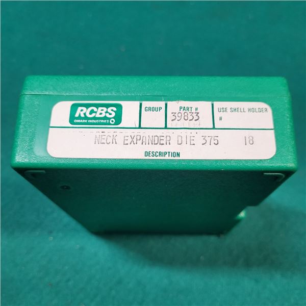 RCBS .375 Neck Expander Die
