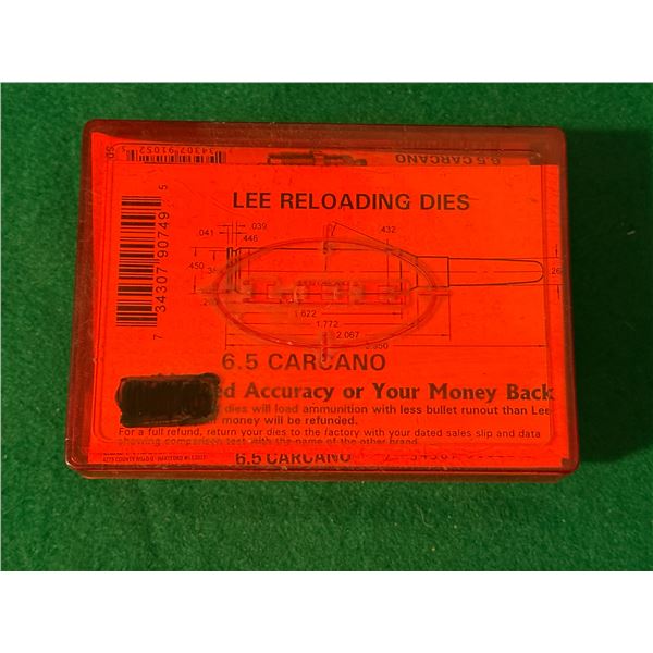 Lee Pacesetter 2-Die Set for 6.5x52mm Carcano Rifle Caliber