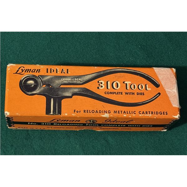Vintage Lyman Ideal No. 310 Reloading Tool .22 hornet