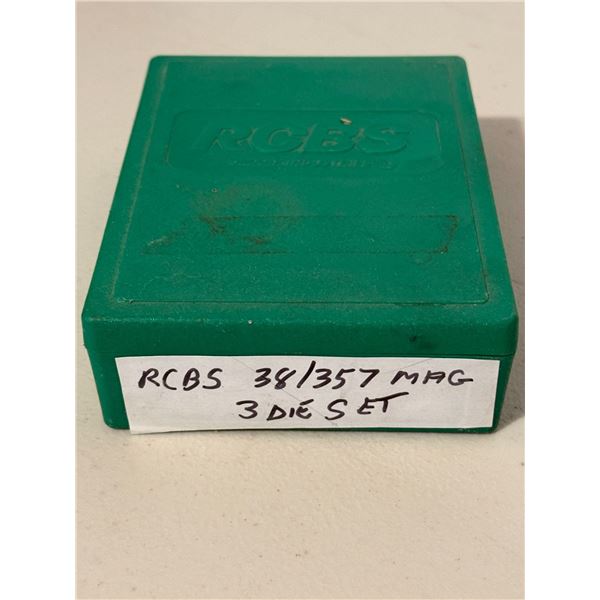 38/357 Magnum RCBS 3 Die Set