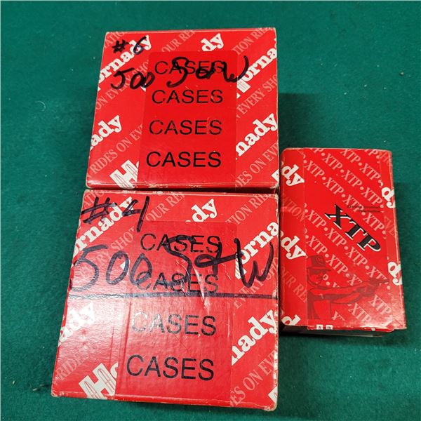 .50 S&W  100 Fired Cases & 11 .500 Cal 350gr Bullets