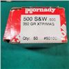 Image 4 : .50 S&W  100 Fired Cases & 11 .500 Cal 350gr Bullets