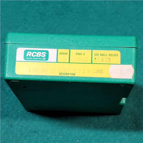 RCBS .32 Auto/.32 S&W Long 3 Die Set