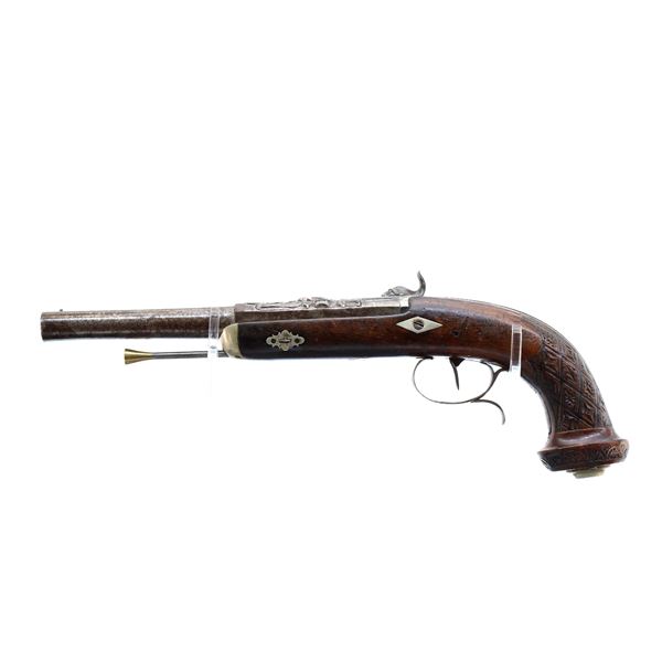 UNKNOWN GERMAN | Model: Ornate Pistol | Caliber: .68 CAL