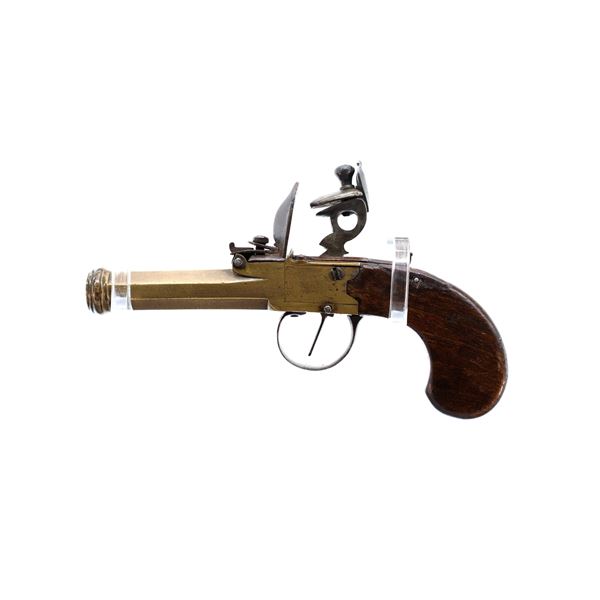 UNKNOWN MAKER | Model: Brass Boot Pistol | Caliber: .42 CAL