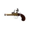 Image 1 : UNKNOWN MAKER | Model: Brass Boot Pistol | Caliber: .42 CAL