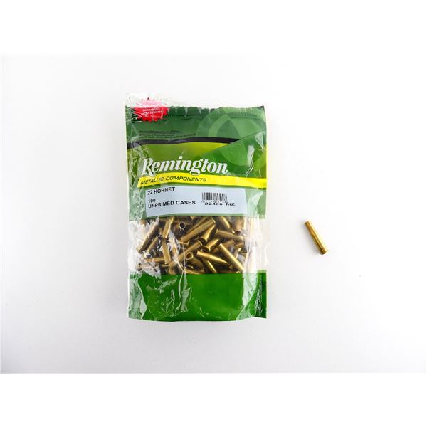 NEW NON-PRIMED REMINGTON .22 HORNET BRASS CASES LOT