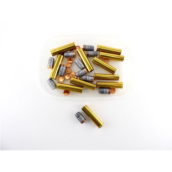 NEW NON-PRIMED STARLINE .50 ALASKAN BRASS CASES / BULLETS AND GAS CHECKS LOT