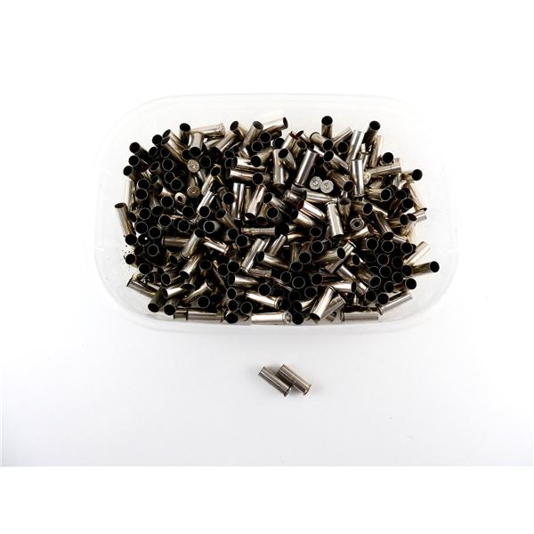 NON-PRIMED ASSORTED .38 SPL NICKEL CASES LOT