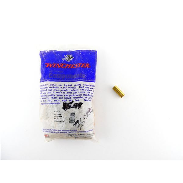 NEW NON-PRIMED WINCHESTER .45 COLT BRASS CASES LOT