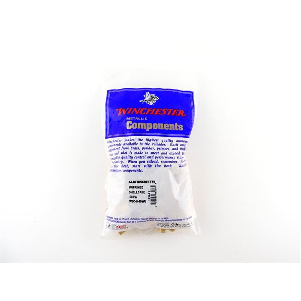 NEW NON-PRIMED WINCHESTER .44-40 WIN  BRASS CASES LOT