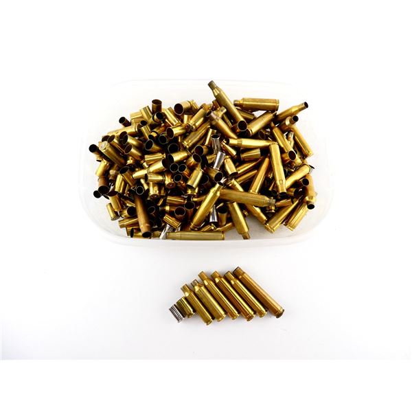 NON-PRIMED ASSORTED BRASS AND NICKEL CASES LOT
