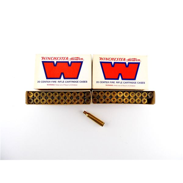 NEW NON-PRIMED WINCHESTER 6MM REM BRASS CASES LOT