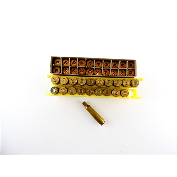 NEW AND USED NON-PRIMED NORMA / REMINGTON 6MM REM BRASS CASES LOT